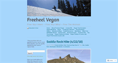 Desktop Screenshot of freeheelvegan.com